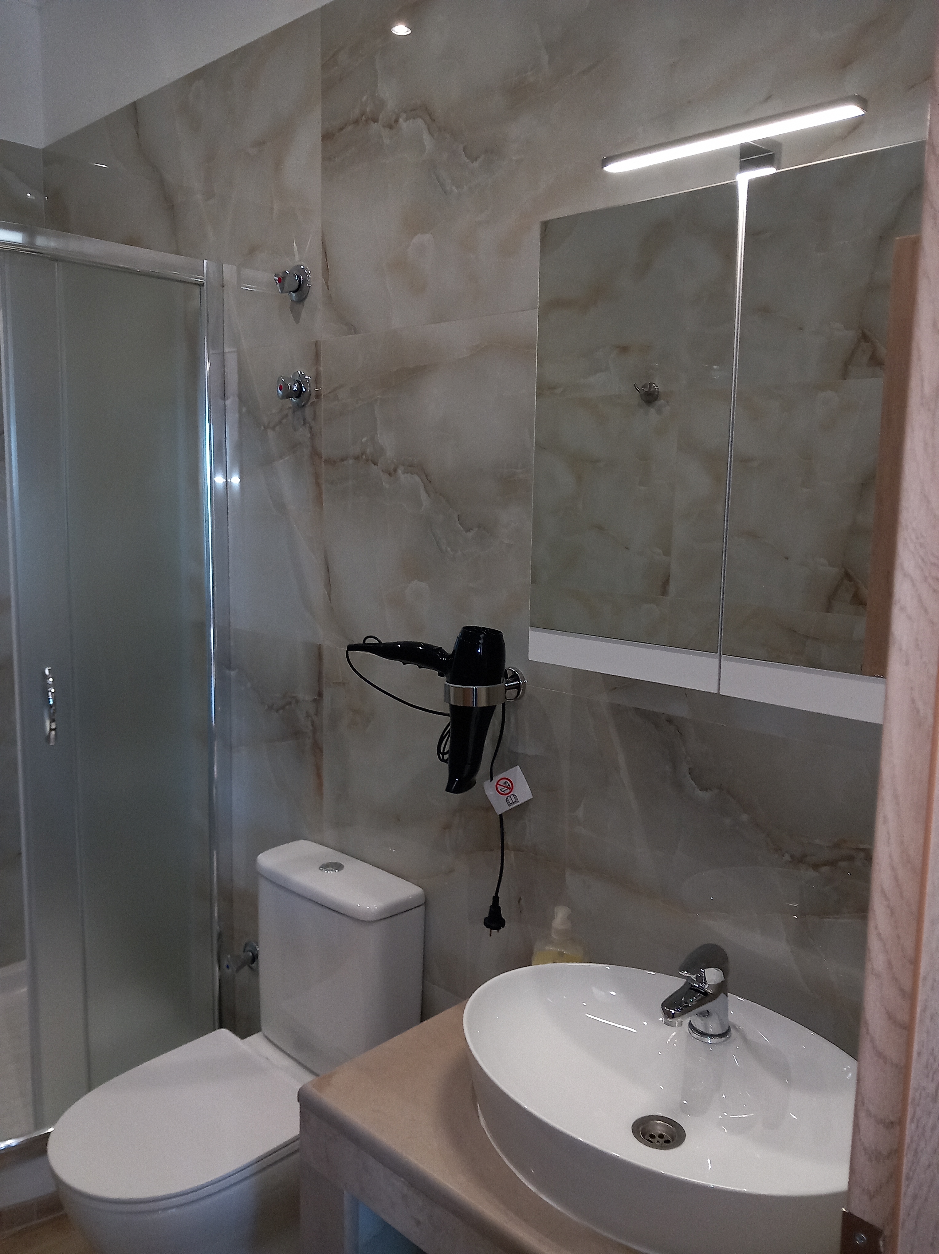 bathroom with shower